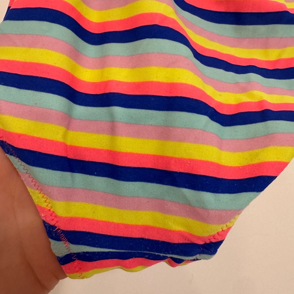 Crewcuts Multicolor Striped Kids Swim One Piece - Picture 3 of 4